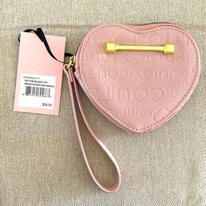 Juicy Couture Heart Wristlet